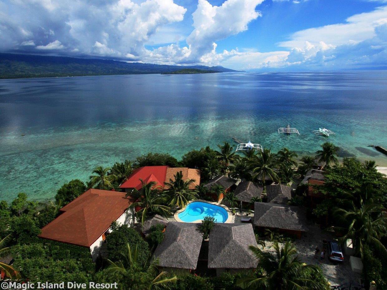 Magic Island Dive Resort Moalboal Ngoại thất bức ảnh